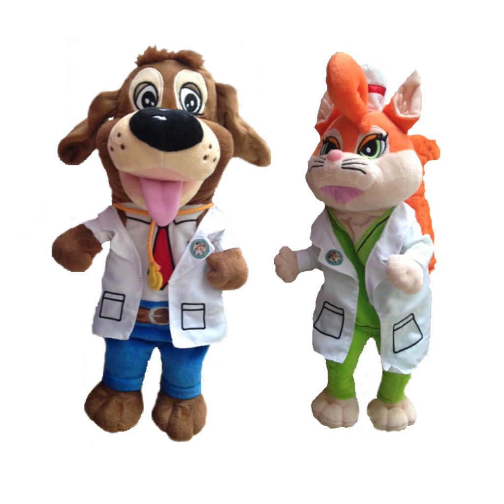 Pair of Doctor Wooff™ and Nurse Meow™ *Early-Bird-Discount*